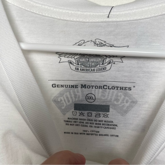 Harley-Davidson White Eagle Graphic T-Shirt - Picture 4 of 6